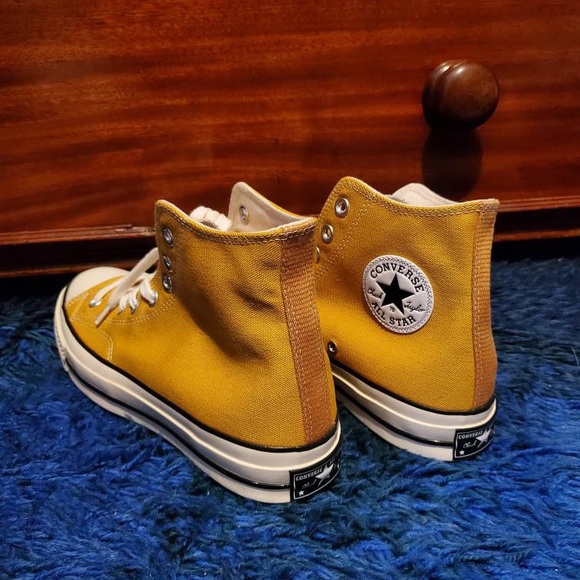 SOLD Yellow Chuck 70s Converse - Picture 2 of 4